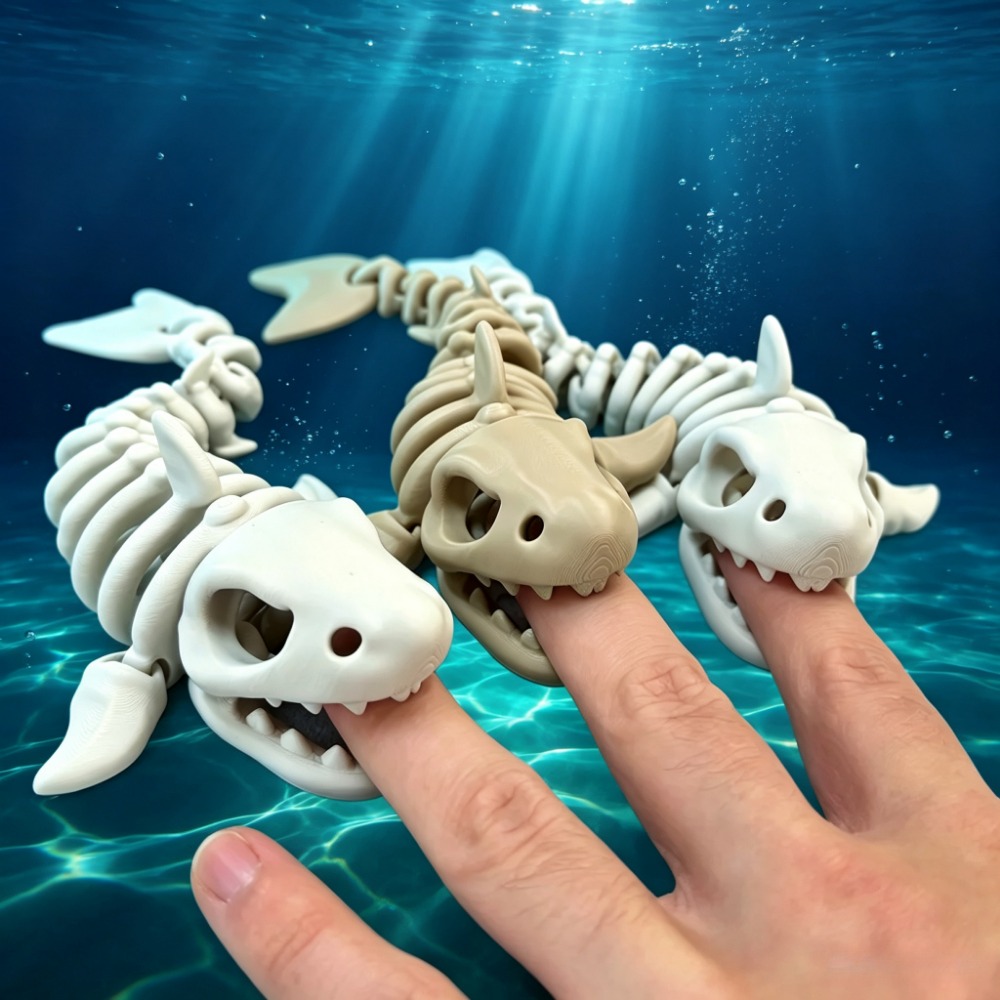 Marine Aquarium Decorations - 상어 뼈대 수족관 장식품 관절형 장식품