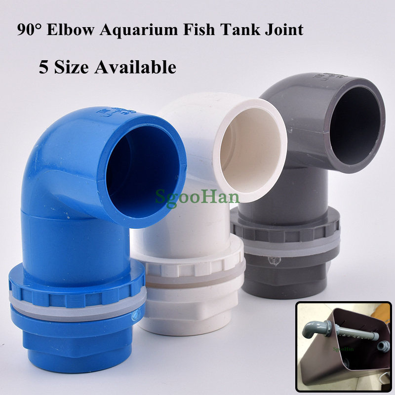 Marine Aquarium Overflow - 1개 5가지 사이즈 PVC 파이프 어항