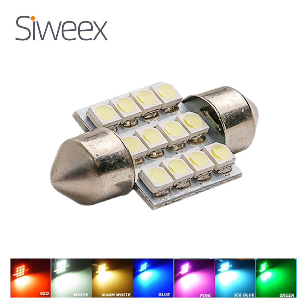 Actinic Blue Led - 31mm 3528 1210 SMD 12 LED