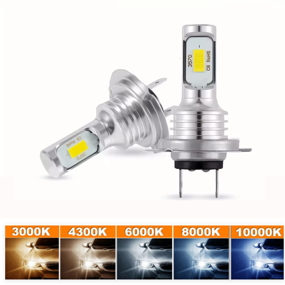 Actinic Blue Led - 2개입 H7 H4 8000K 아이스 블루