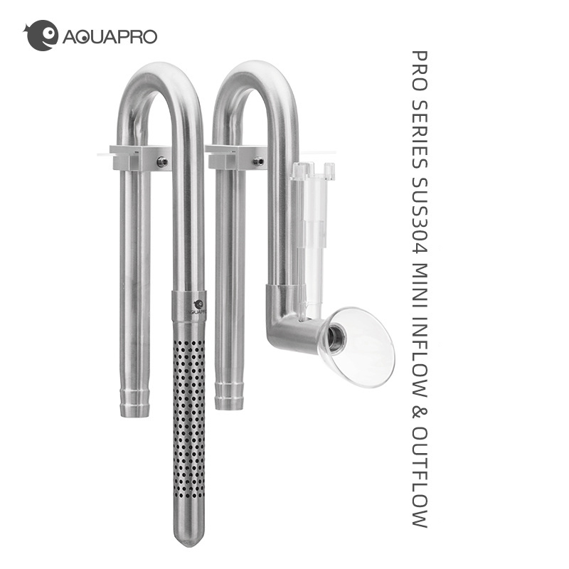 AQUAPRO 미니 스테인레스 스틸 유입 유출 스키머  - Marine Aquarium Overflow 리뷰 및 가격