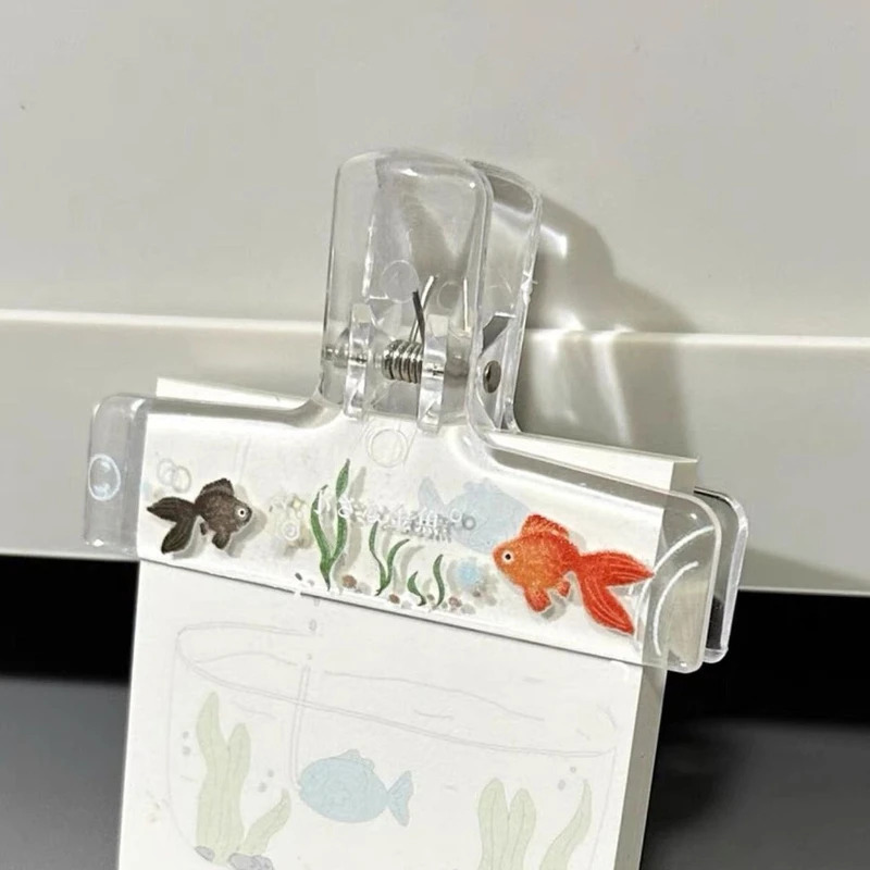 1PC 투명 아크릴 금붕어 바인더 클립, 미끄럼 방지  - Marine Aquarium Decorations 리뷰 및 가격