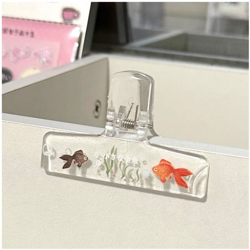 1PC 투명 아크릴 금붕어 바인더 클립, 미끄럼 방지  - Marine Aquarium Decorations 리뷰 및 가격