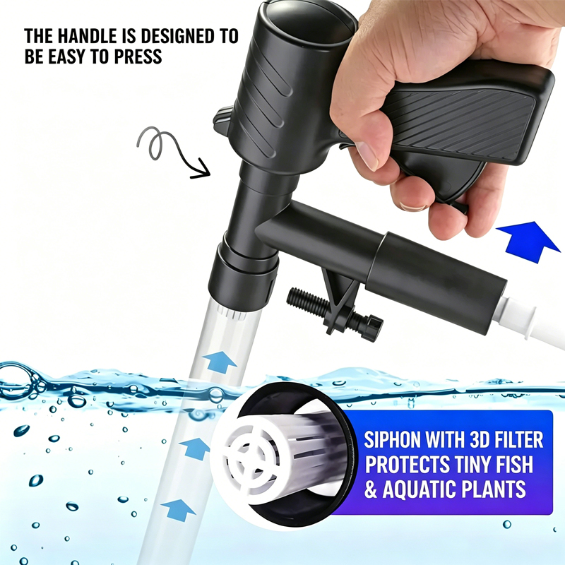 수족관 물갈이 펌프 수족관 청소 도구 진공 물갈이기 모 - Aquarium Marine Sand 리뷰 및 가격