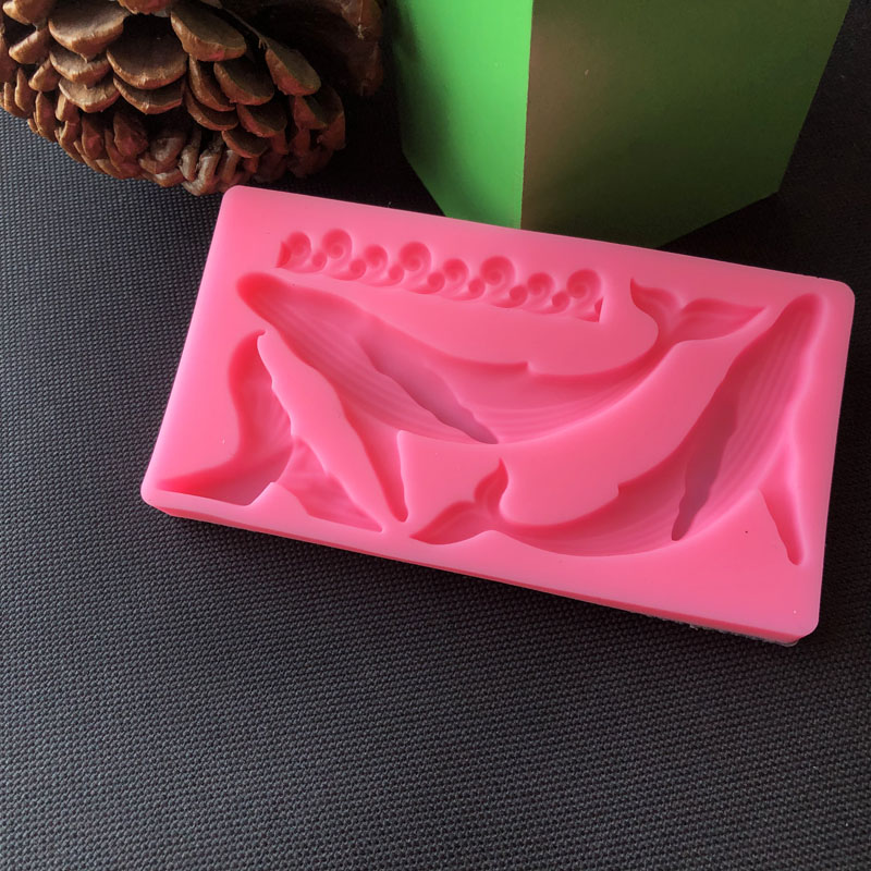 DIY 고래 실리콘 몰드 오션 시리즈 퐁당 케이크 장식 - Marine Aquarium Decorations 리뷰 및 가격