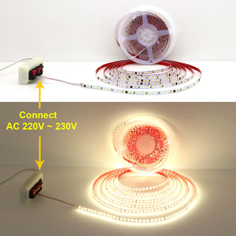 AC 220V 230V LED 스트립 2835 120L - Actinic Blue Led 리뷰 및 가격