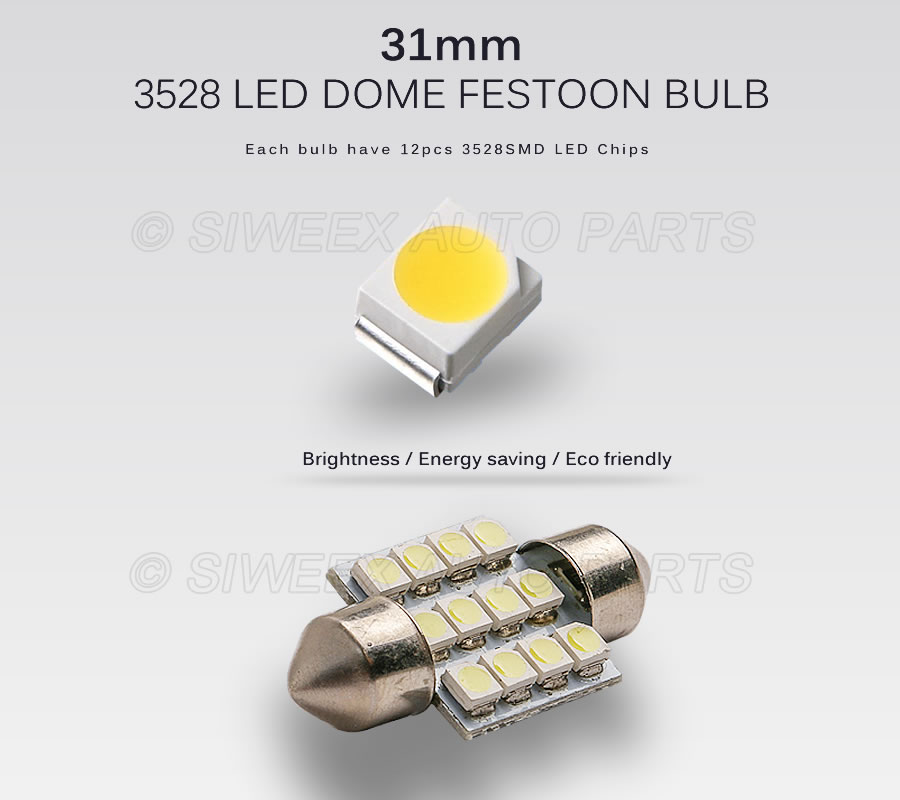 31mm 3528 1210 SMD 12 LED 자동차  - Actinic Blue Led 리뷰 및 가격