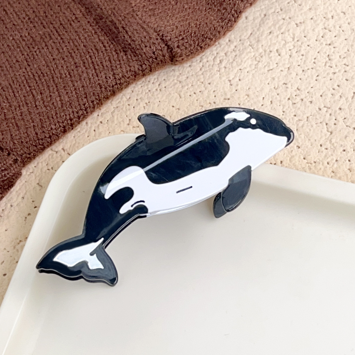 새로운 스타일의 해양 생물 고래 머리핀, 고급스럽고 귀 - Marine Aquarium Decorations 리뷰 및 가격