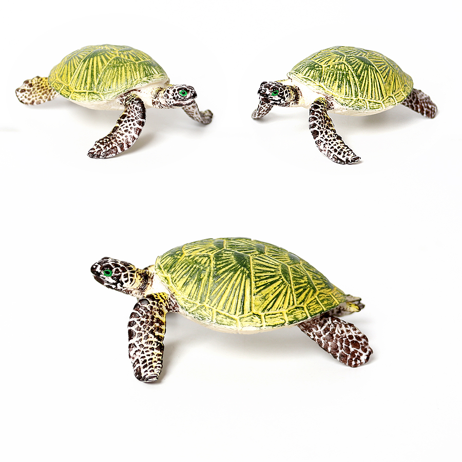 현실적인 미니어처 해양 생물 바다 거북이 모델, 해양  - Marine Aquarium Decorations 리뷰 및 가격